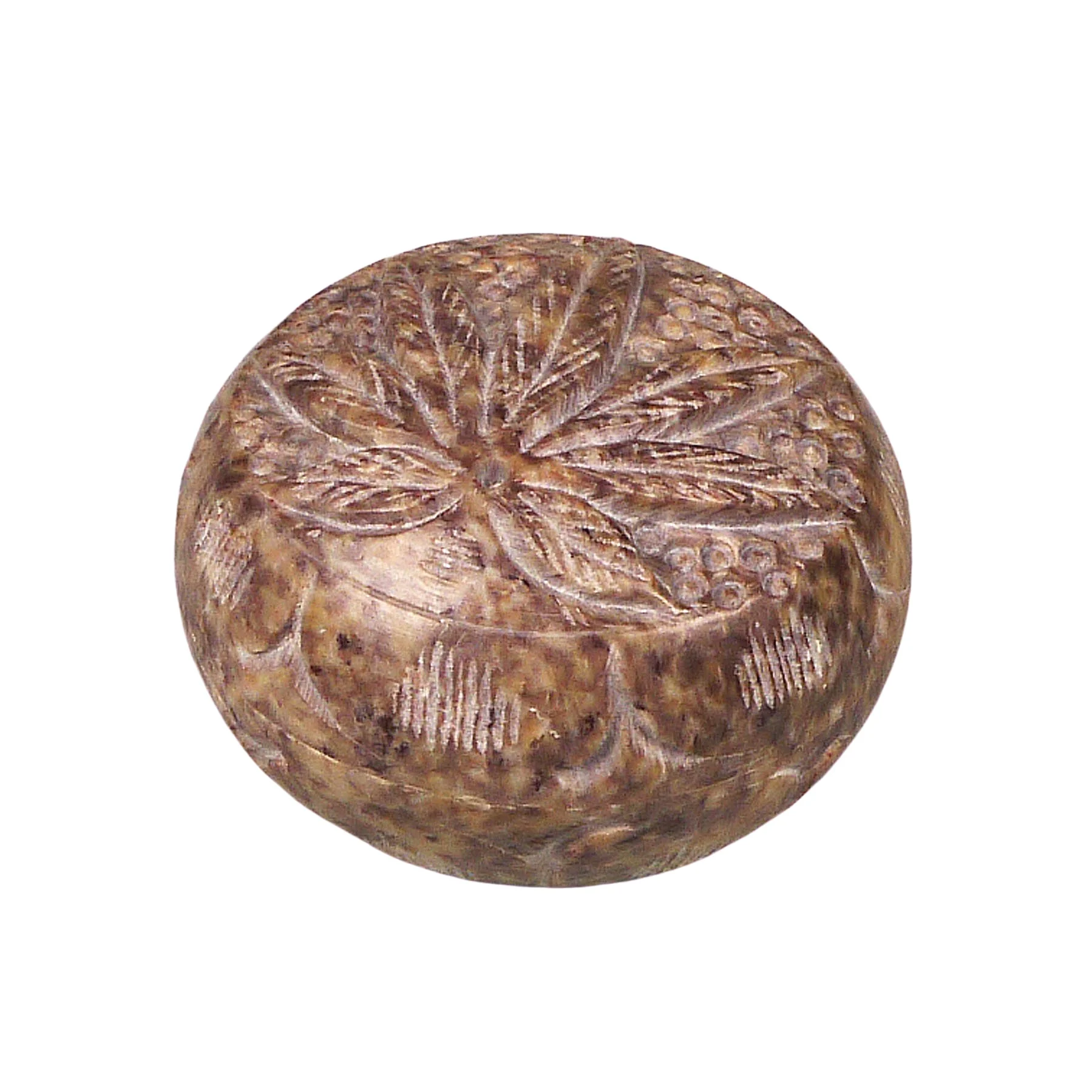 Stone Herb Grinder 50mm 2-Part Marble Crusher Soapstone Factory Price Made in India