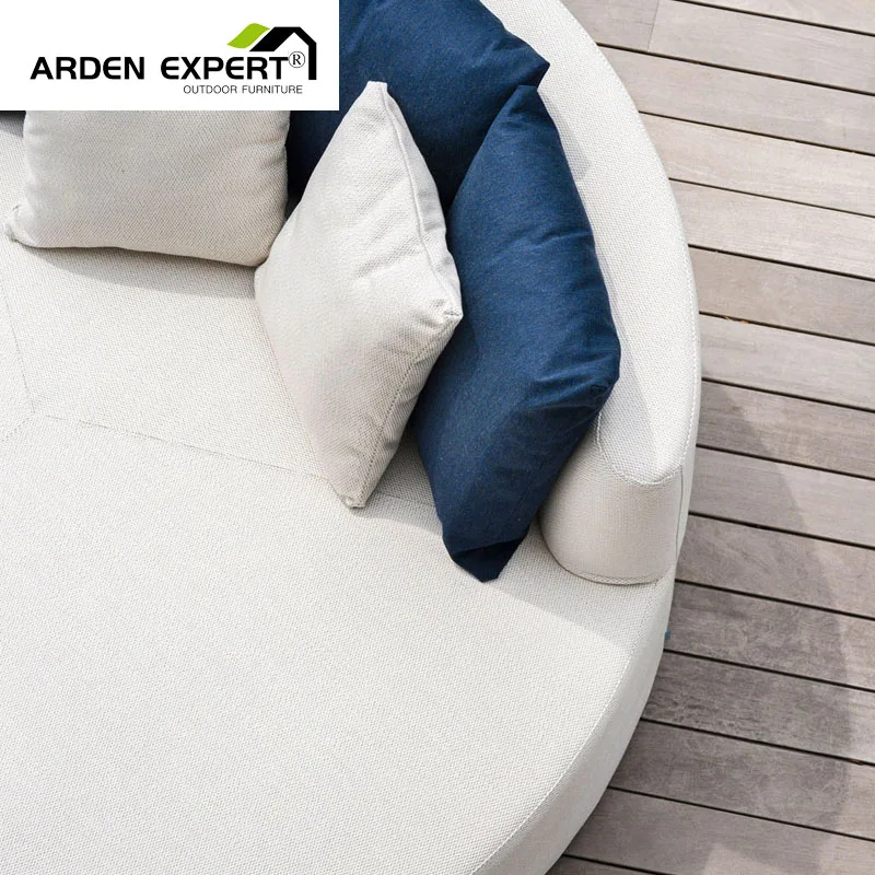 Outdoor Beach Swimming Pool Sunbed Customized Sun lounge Villa daybed