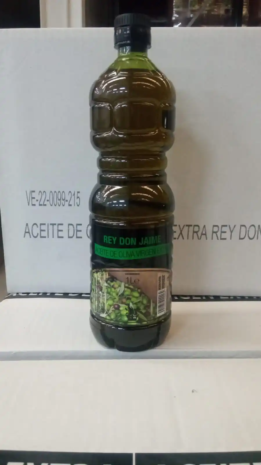 Превосходное испанское оливковое масло холодного отжима премиум класса 1 л ПЭТ бутылка ручной уборки натурального происхождения из Испании