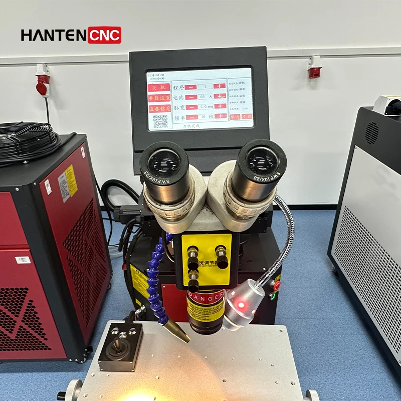 HANTENCNC 1000W 1500W 2000W Fiber Mold Laser Repair Machine Metal CNC Laser Welding Machine