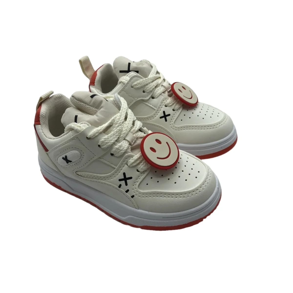 Hot Selling Spring Autumn Teenage School Children Running White Sport Shoes Tenis Infant Boy Girl Lightweight Footwear
