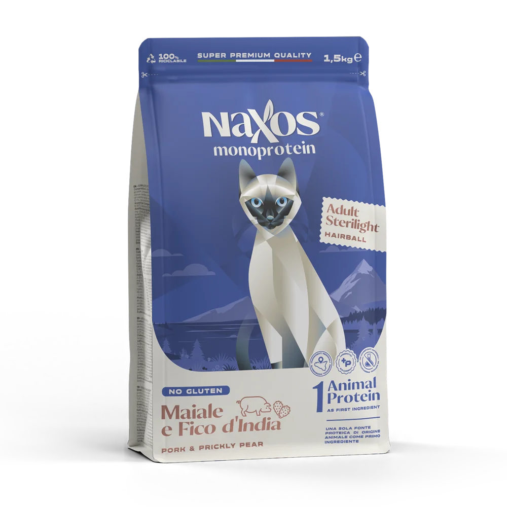 Naxos Best Kibbles итальянский рецепт стерилизованный сухой корм для кошек оптом