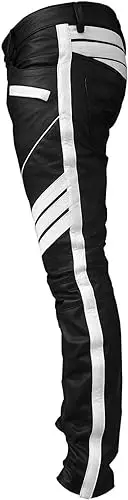 Top quality light weight faux leather men joggers pants wholesale price trousers customized color joggers pent men By Power Hint