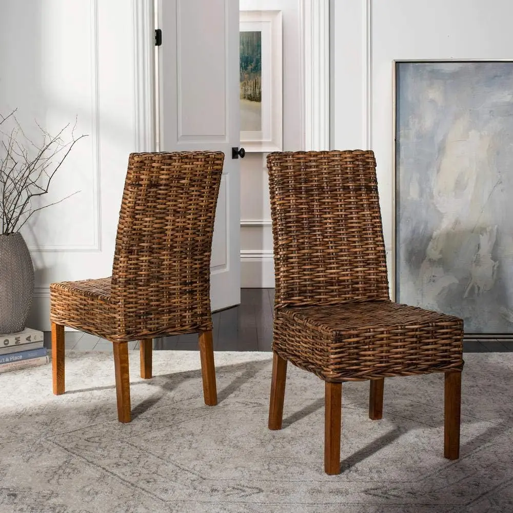 Wholesale Outdoor Casual Dining Chairs wicker rattan luxury design for dining room use Home Furnishing