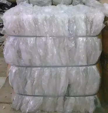 Whole Sales 100% clean and clear LDPE plastic film scrap in bales LDPE FILM roll