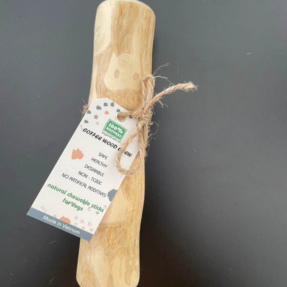 WINVN COFFEE WOOD CHEW NEW PRODUCT 100% NATURALLY DOG TOY GOOD CHEWING MADE IN VIETNAM OEM Service Ms. Jennie