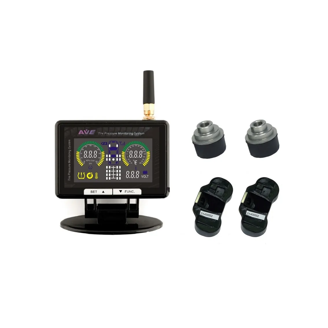 4 Wheels Internal Sensor Car TPMS (T1004P)