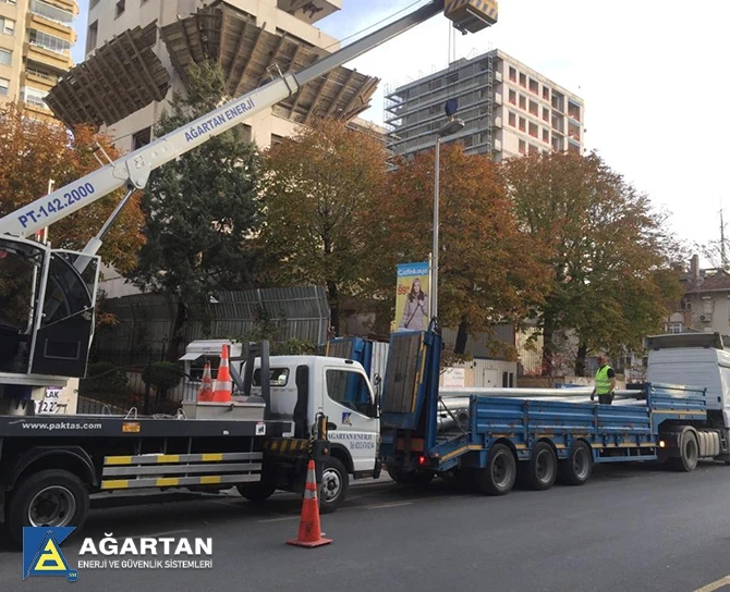 6 M Galvanized Lighting Pole Street Lamp Pole Galvanized Product Light Solar Lighting Accessories Street Lamp