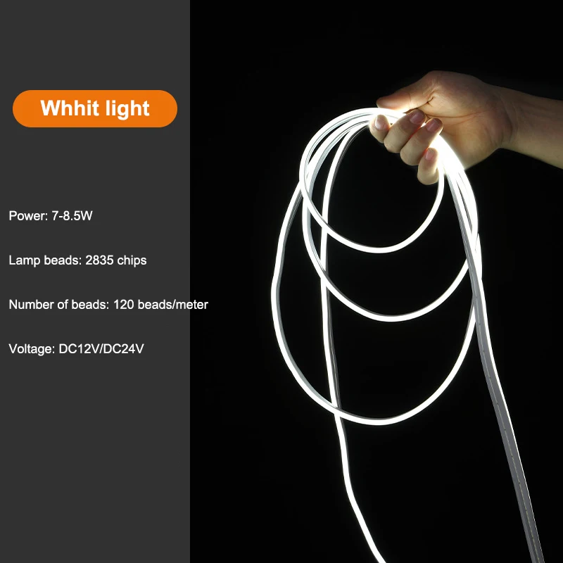 LED Neon Flexible Strip Light 2835 Single All Color RGB Led Neon Strip Led Rope Lighting