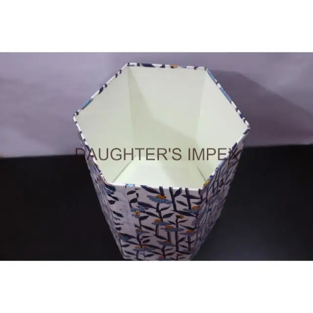 Beautiful Handmade Waste Paper Bin Home Living Gift Trash Can Office Use Study Room Dustbin Custom Paper Bin Personalized Gift