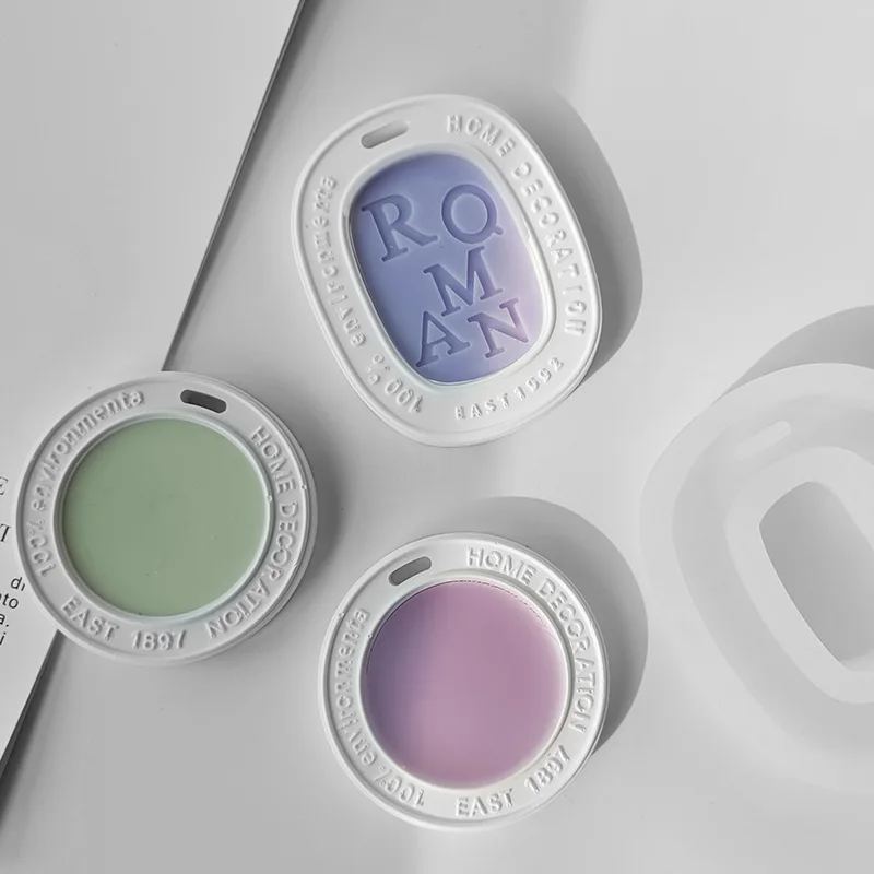 DIY letter gypsum aromatherapy candle tag mold, car diffuser stone DIY gypsum pendant