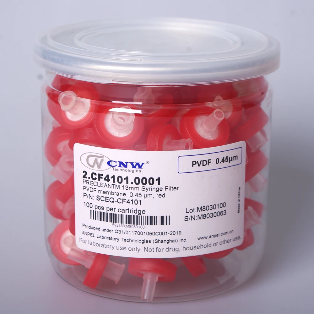 wholesale Price HPLC Syirnge Filter Nylon/PP/PES/PTFE/PVDF/CA/GF