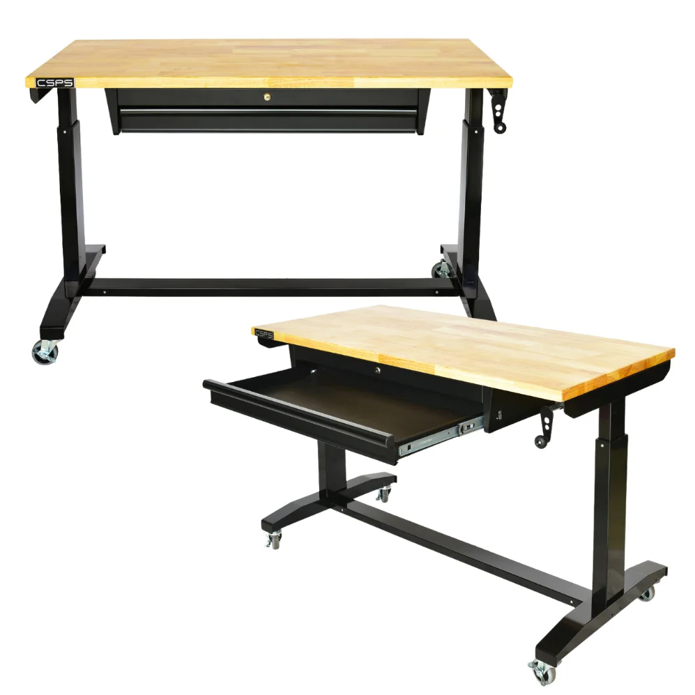 Wholesale 132cm Adjustable Height Workbench Noiseless Modern Lifting Table for Office & Home Mechanic Garage Industry Workshop
