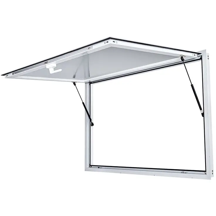 New product pvc window German style residential window pvc alloy pvc alloy push-out kitchen awning window