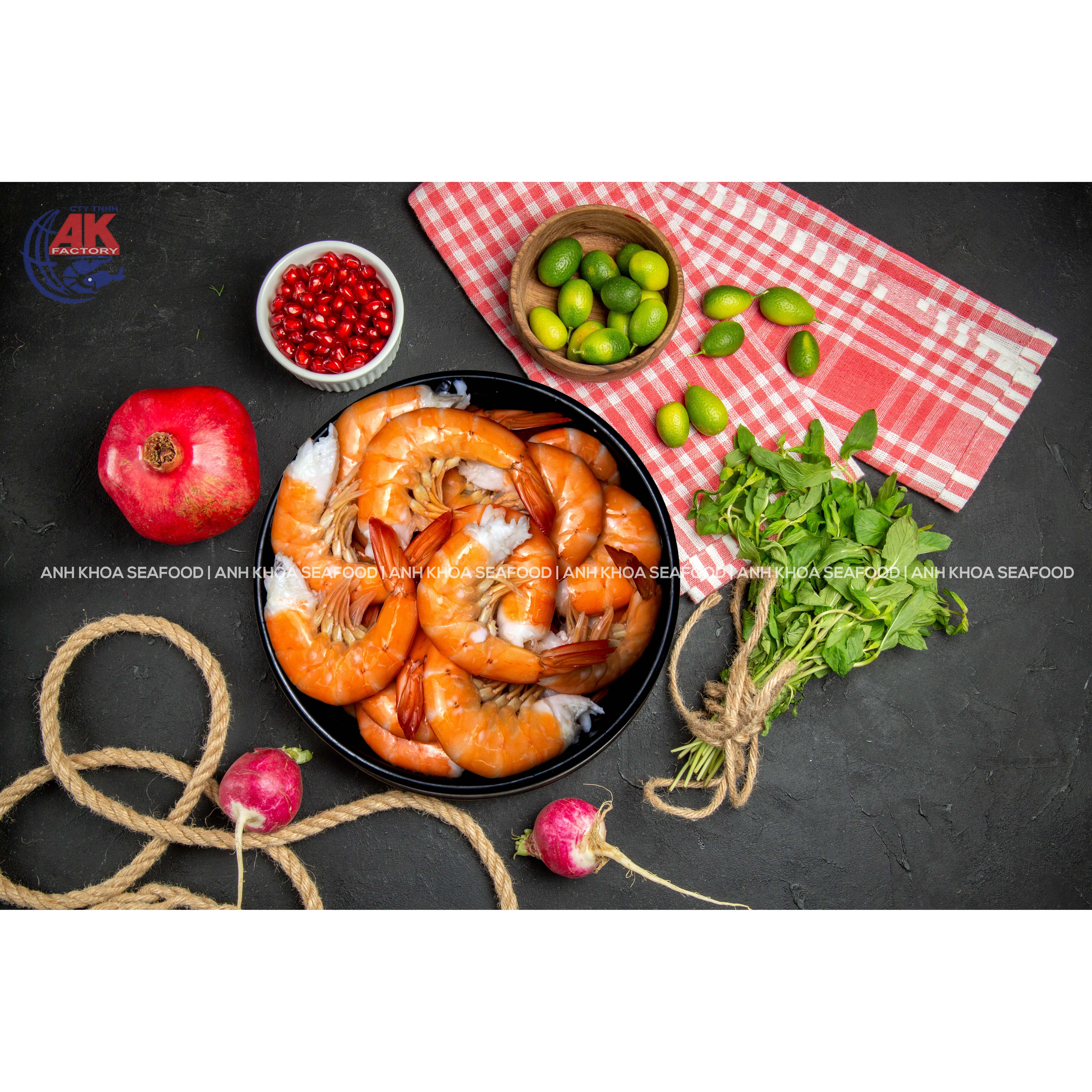 Wholesaler Seafood Supply Cooked Headless Vannamei Shrimp Shell On W/CHLSO Customized Weight Request Origin From Vietnam