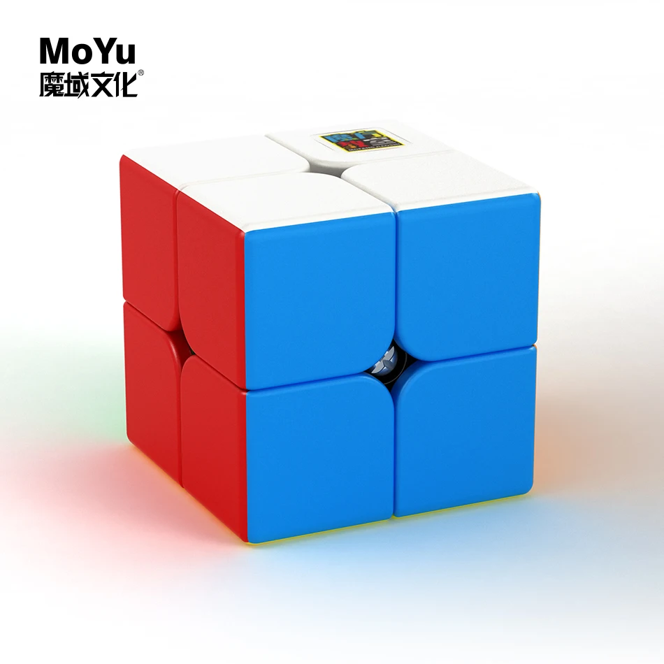 MoYu Cube Meilong 2x2x2 ABS пластиковый волшебный куб для обучения