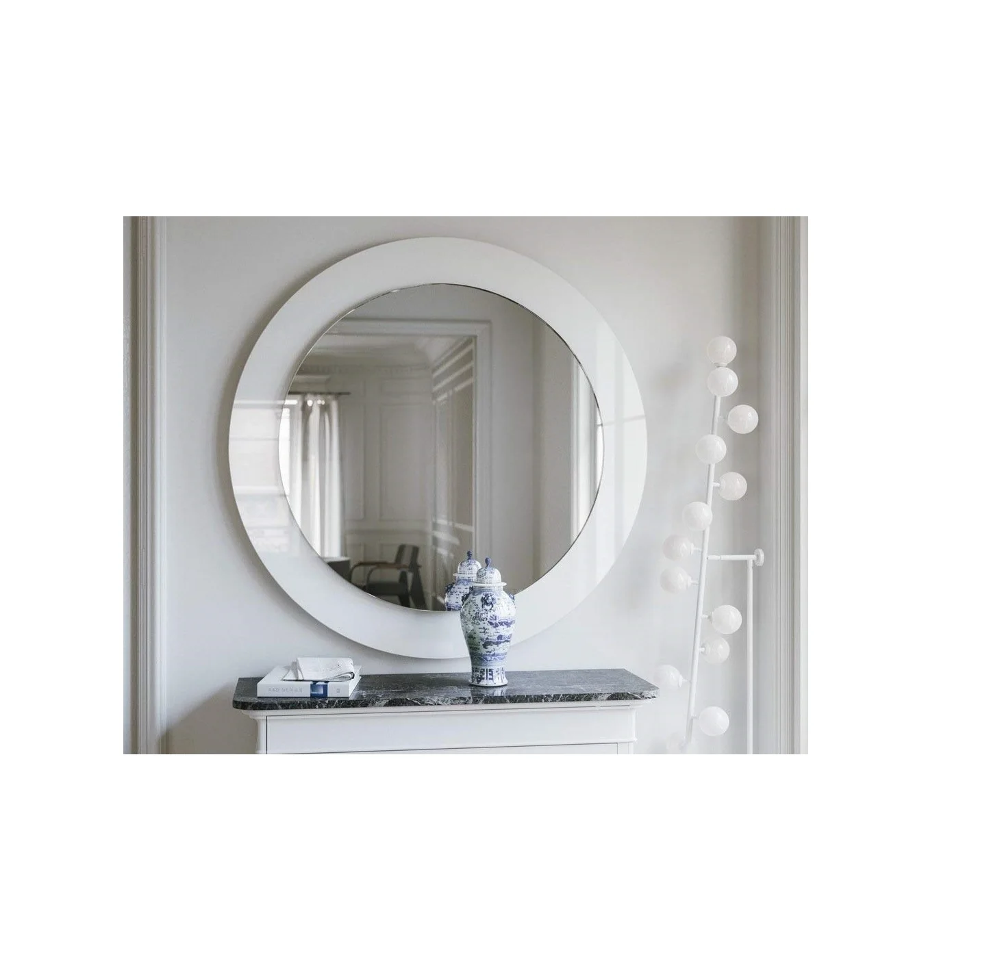 Ornate antique french large gold arch wood frame mirrors home decor luxury for living room