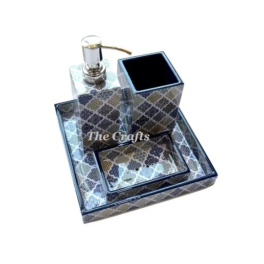 Stainless Steel With MOP Work Bathroom Set With Deluxe Quality Customized Shape Bathroom Set At Cheapest Price