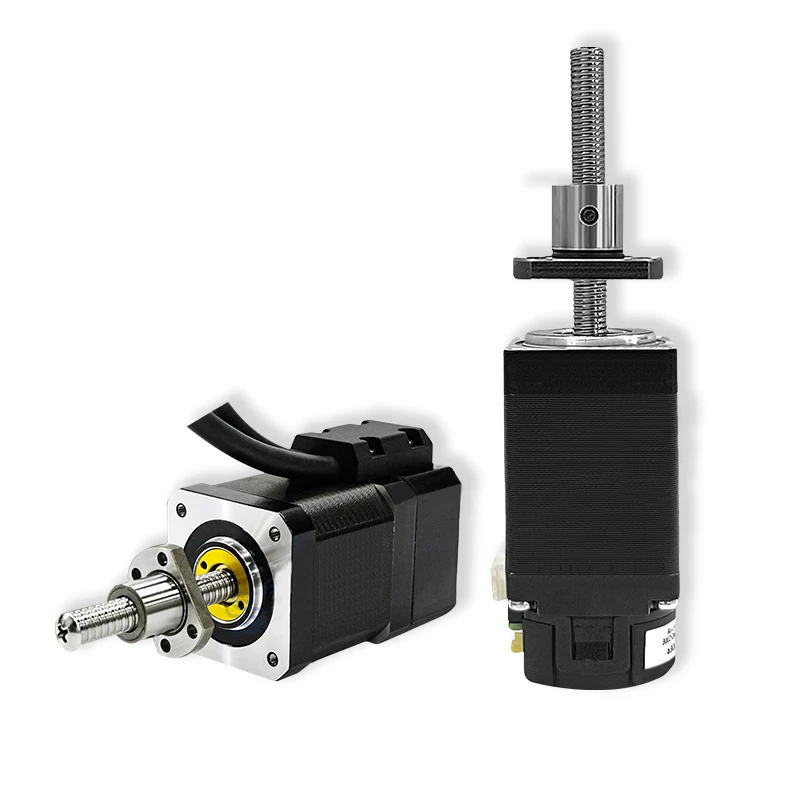 Factory price screw stepper motor with encoder Closed loop integrated stepper motor 1 belt load 3000 rpm