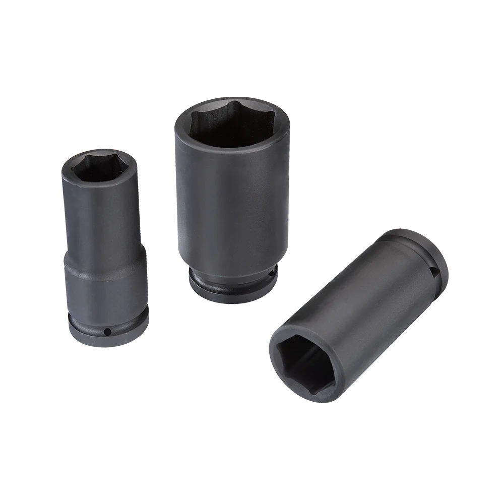 High Grade Customized impact heavy duty socket wrench set 3/4 deep car repair tool from Taiwan