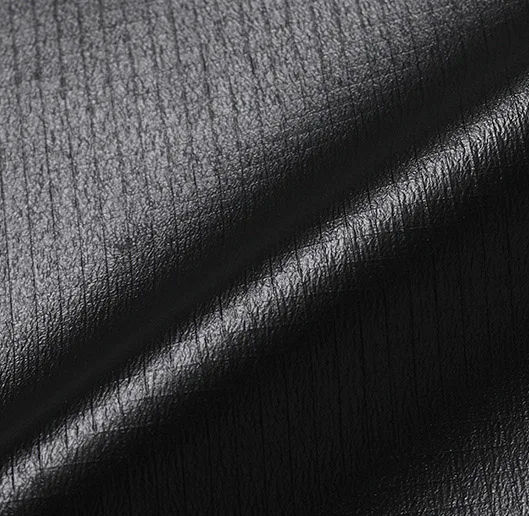 High Quality 0.5cm Ribstop Waterproof Polyester T800 Pongee Fabric with Black TPU Membrane for Jacket