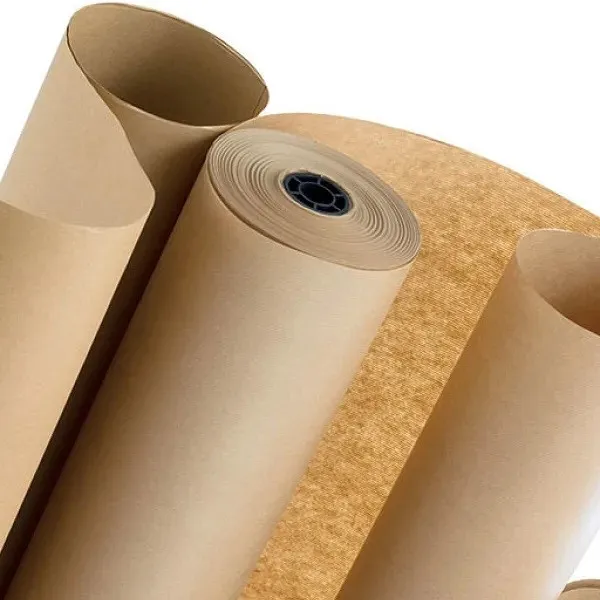 Коричневый рулон крафт-бумаги для упаковки подарков бумага печати и пищевой древесной целлюлозы с одним покрытием экологически чистый