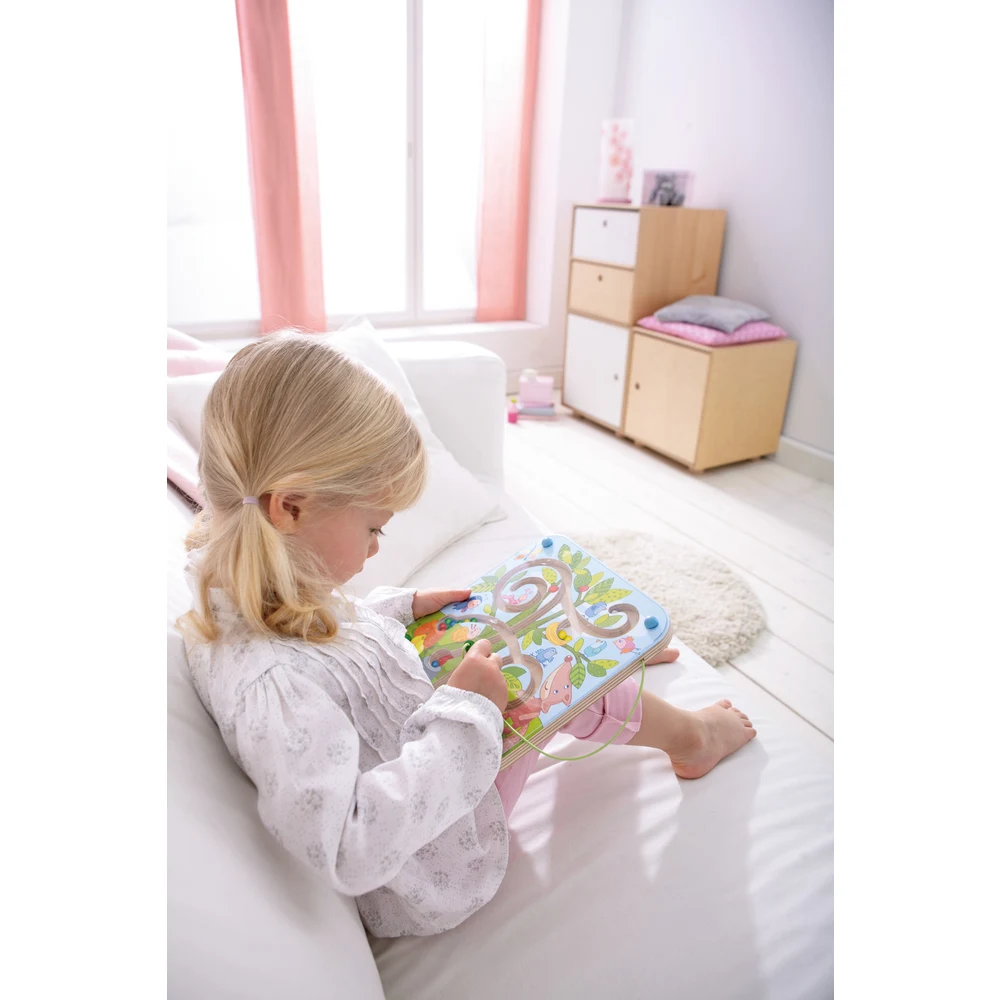 Hot selling toys Promotional wooden Magnet game tree maze Educational Toys