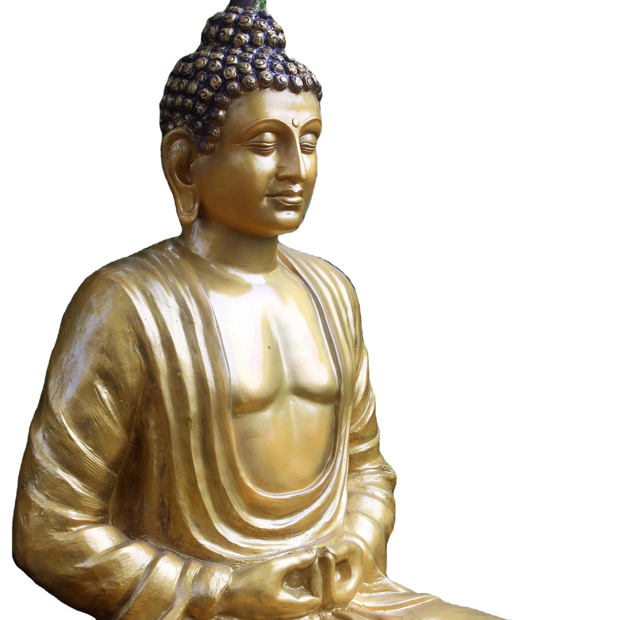Wholesale Mini Buddha Statue from India Golden and Shaded Color for Home or Garden Indoor or Outdoor Use New Condition