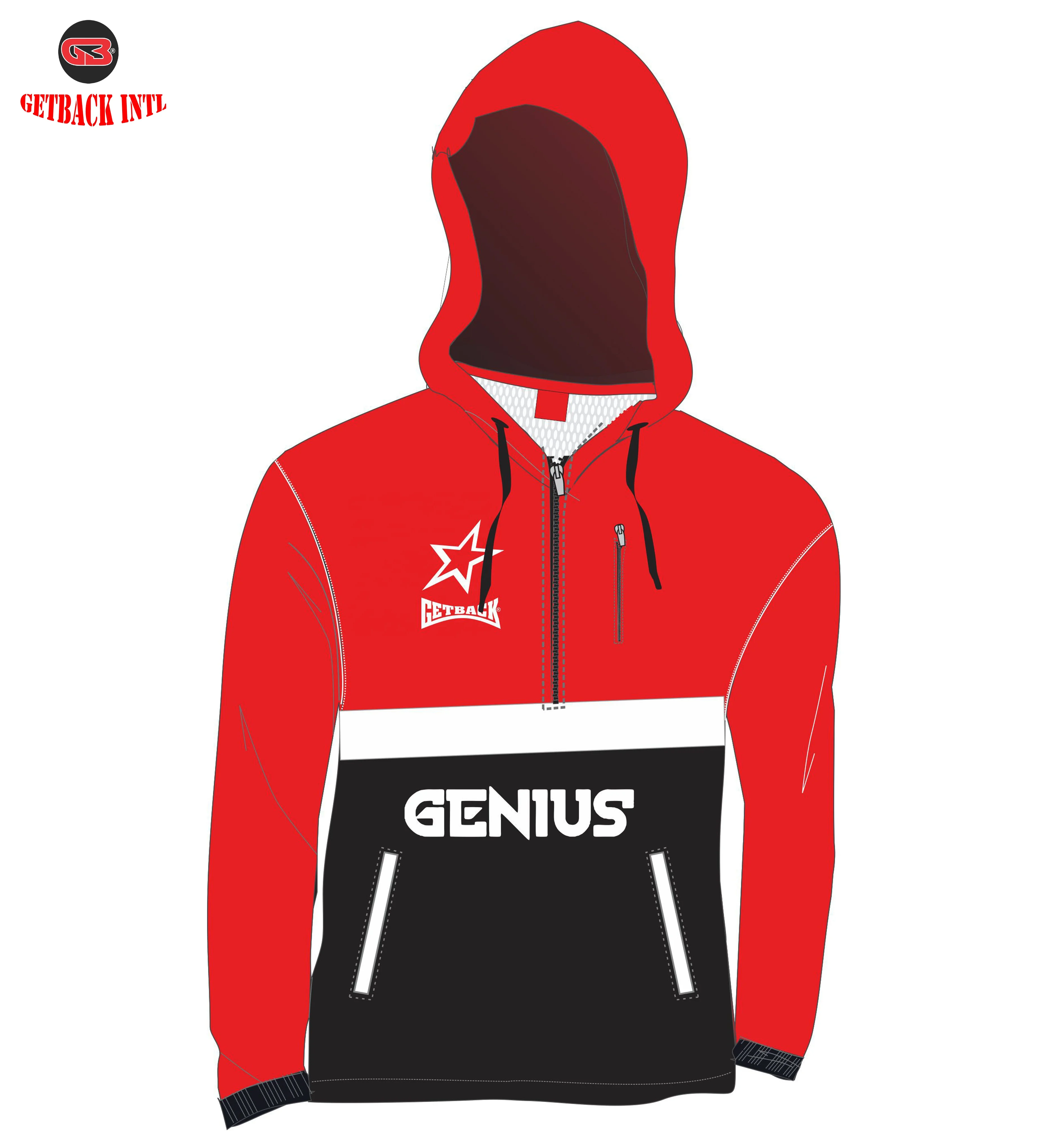 Custom Windbreaker Jackets In Polyester Fabrics / Parachute Jackets in Poly Breathable / Latest Sports Team Windbreakers Jackets
