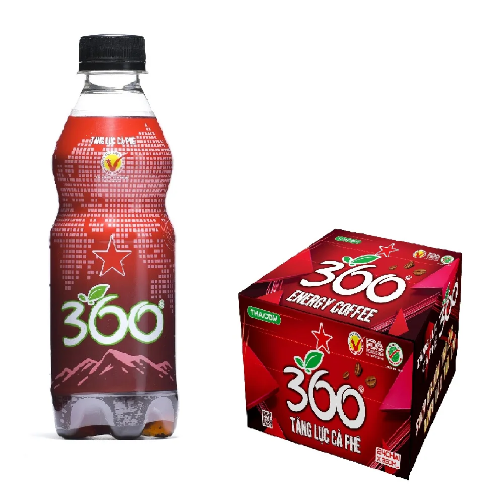 Хит продаж пищевые продукты и напитки 360 энергетический напиток для кофе 12 месяцев Сертификат ISO бренд Thaicom