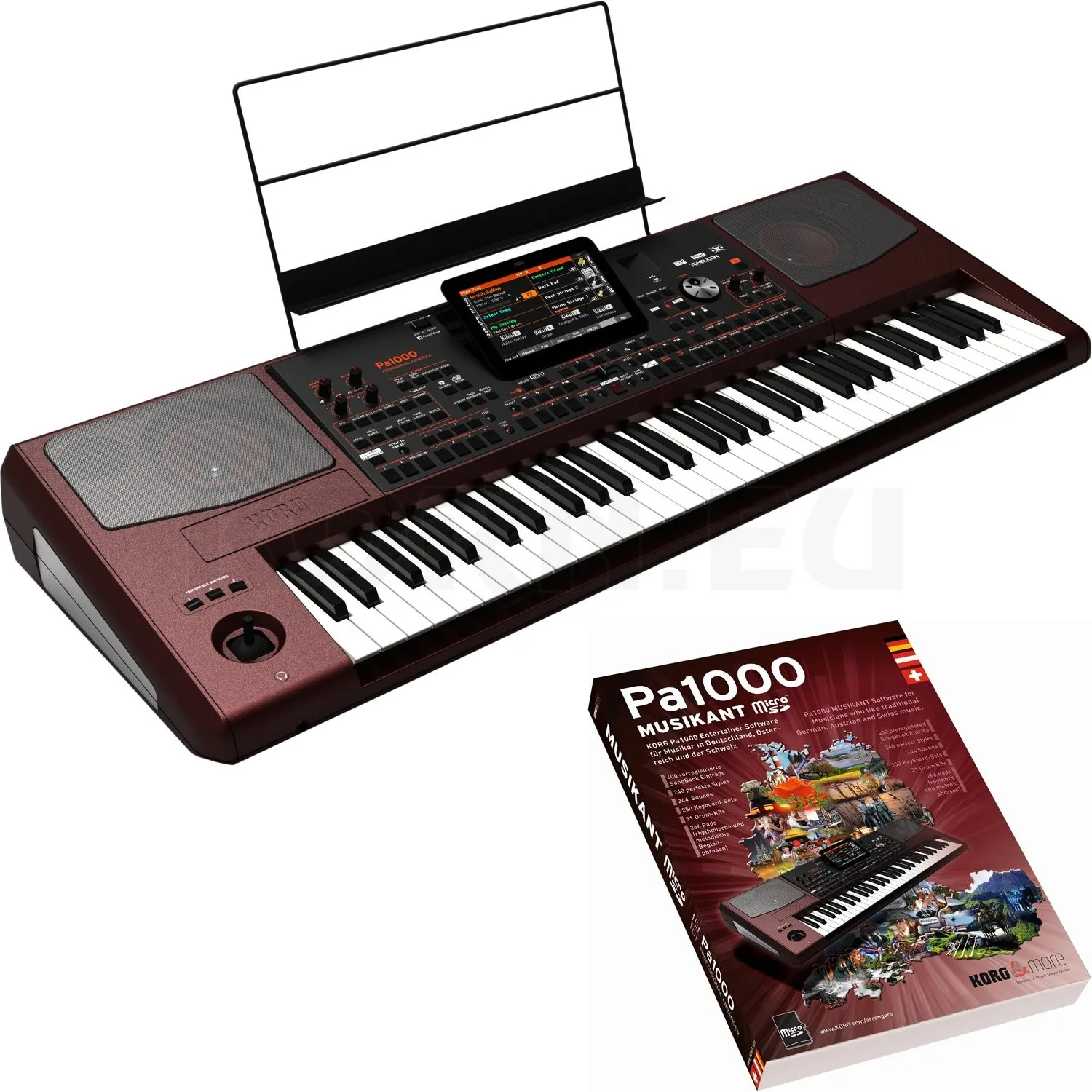 Consistent New Korg PA1000 61 keys PA4X PA800 PA700 PA600 61-Key Professional High Performance Arranger Keyboard Workstation
