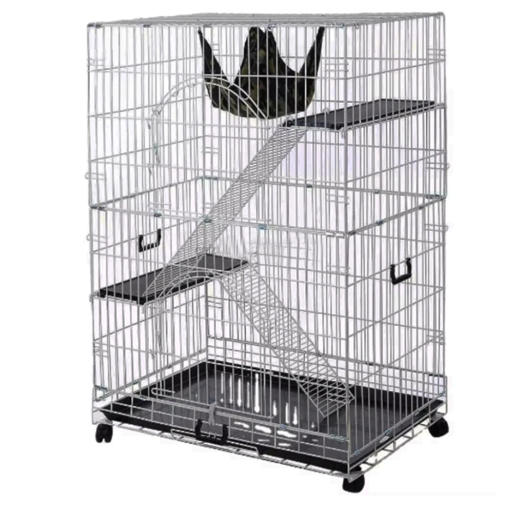 Wholesale Large Metal Wire Stainless Steel Cat Cages Bird Breeding Cage Dogs House Pet Aviary For Sale
