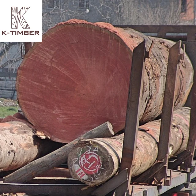 Sipo Square Log Africa Supplier Hardwood Floor Walnut Wood Pine Wood Oak Lumber Logs Wooden Board Timber Pallet K-Timber