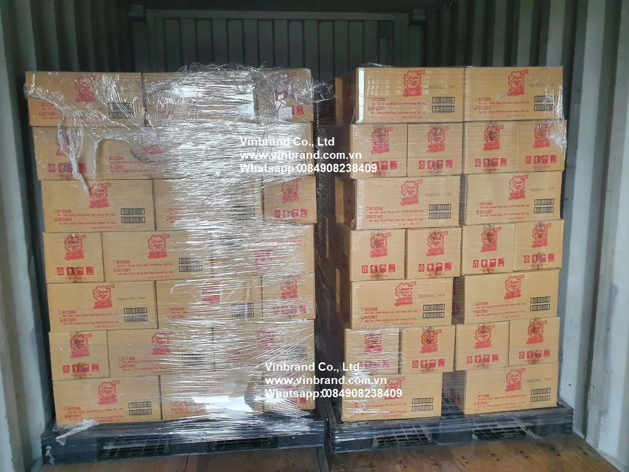 ChupaChups sour belt box 336g (7gram x 48pcs) strawberry & cola