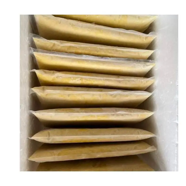 Malaysia Supplier Good Pricing Vacuum Pack Packaging Free Additives 100% Pure Durian Paste Natural Feature Long Shelf Life