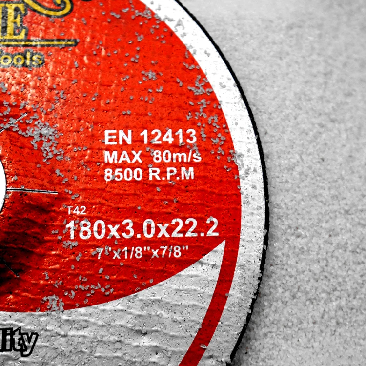 Трендовые продукты, конкурентоспособная цена, шлифовальный круг 180x3, шлифовальный диск для нержавеющей стали, лучший угловой шлифовальный круг для металла