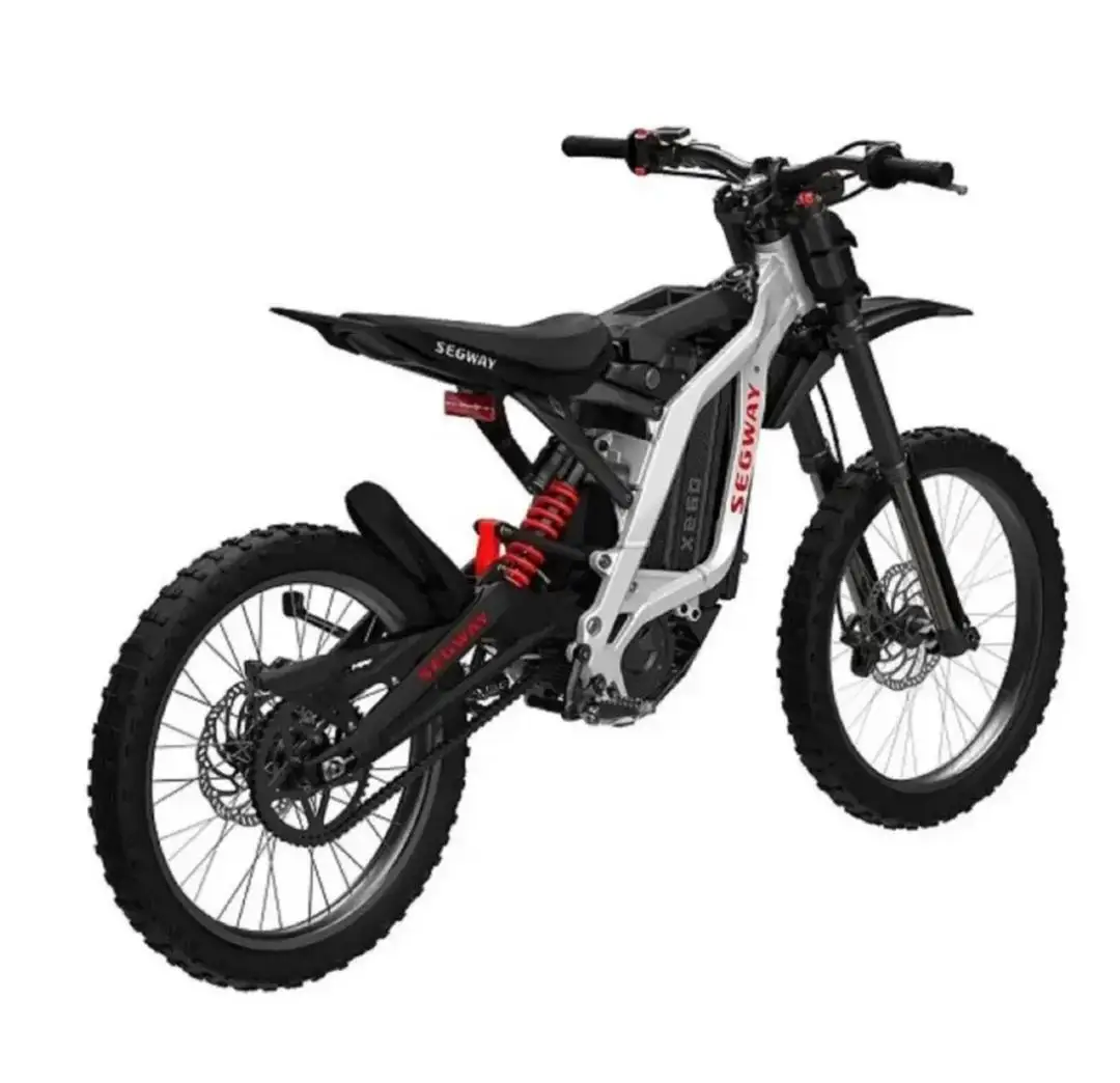 Новый 2024 Segway - Dirt eBike x260 w/74 6 mi Max Рабочий диапазон и максимальная скорость 46 миль в час-черный
