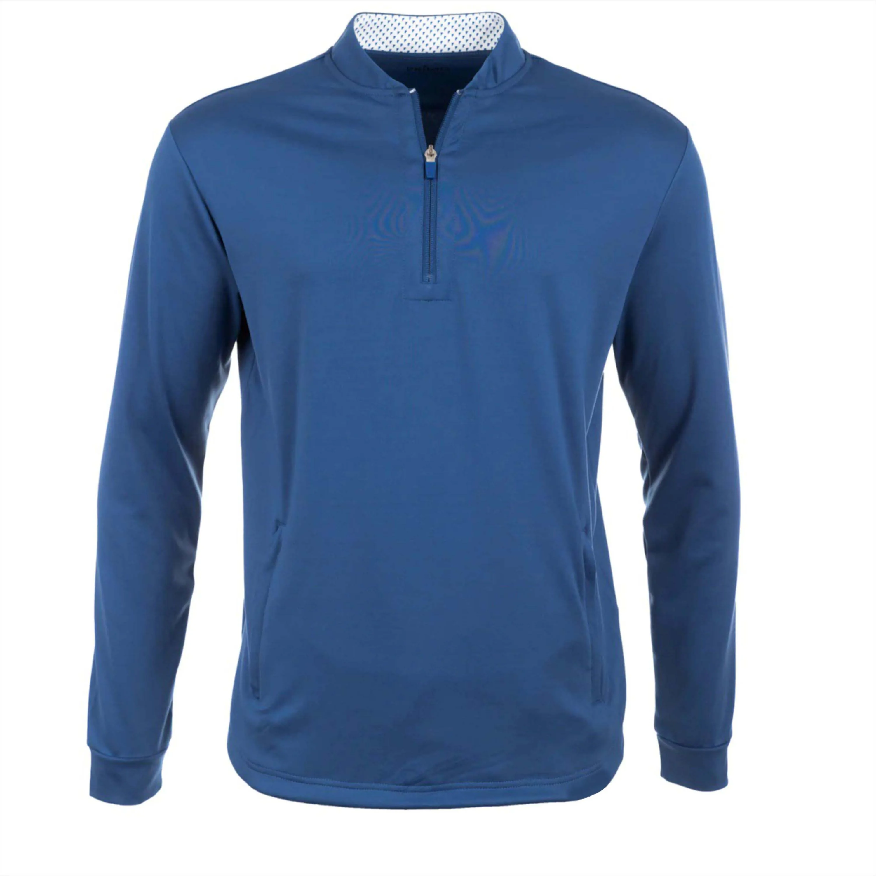 Wholesale Custom Logo Men Active Quick Dry Fitness 1/4 Zipper T Shirts Athletic Workout Outdoor Fishing Long Sleeves T-shirt