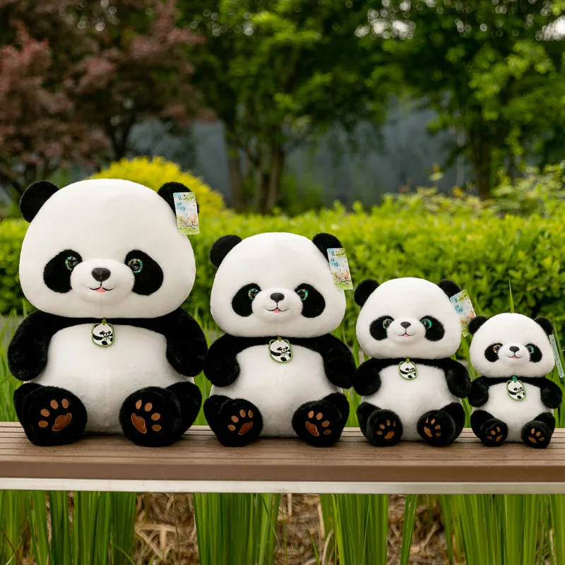Cute Baby Big Giant Panda Bear Plush Stuffed Animal Doll Animals Toy Pillow Cartoon Kawaii Plushies Dolls Girls Lover Gifts