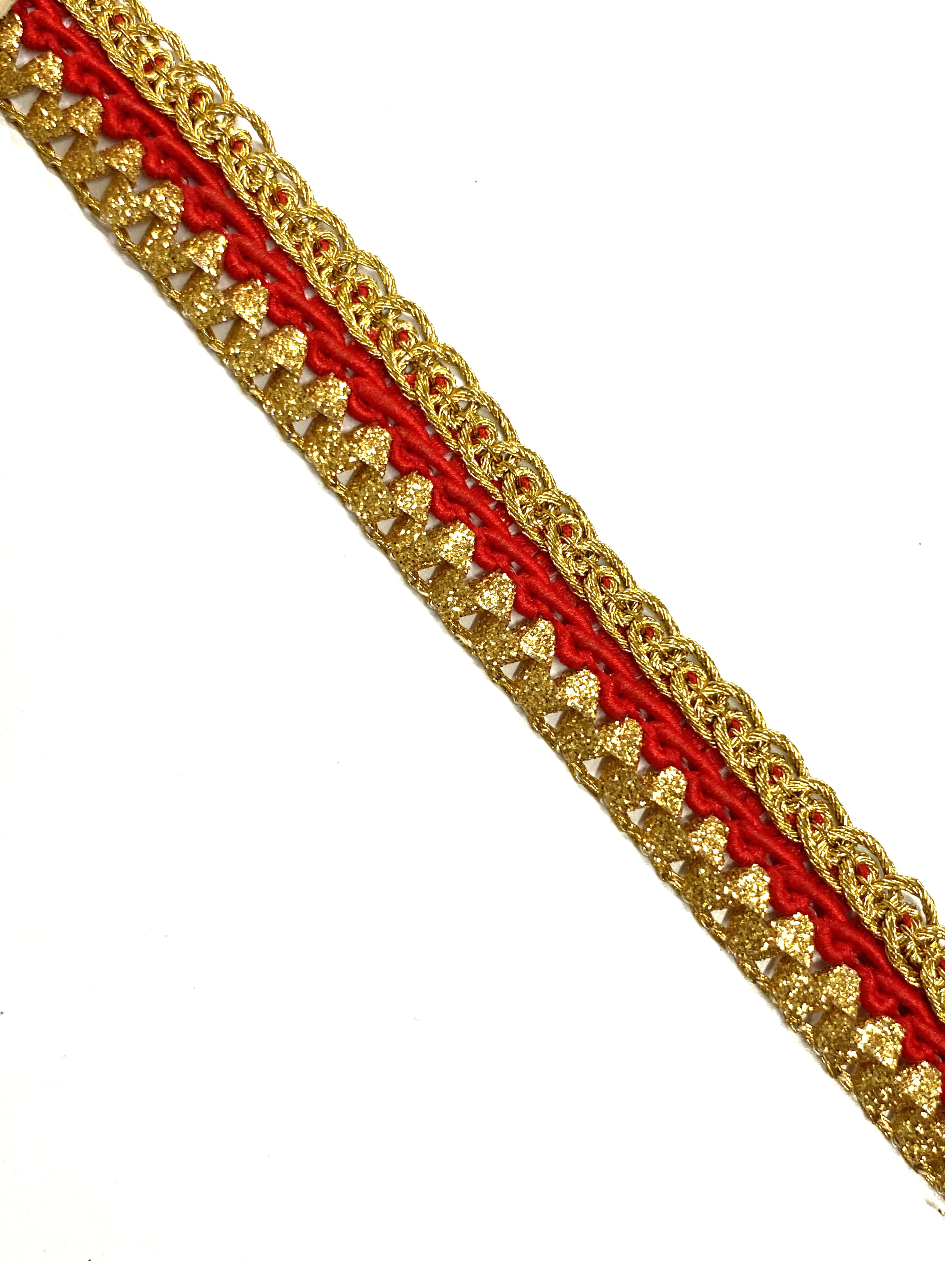 5 mm round polyester metallic mix lace trimmings for carnival cloths