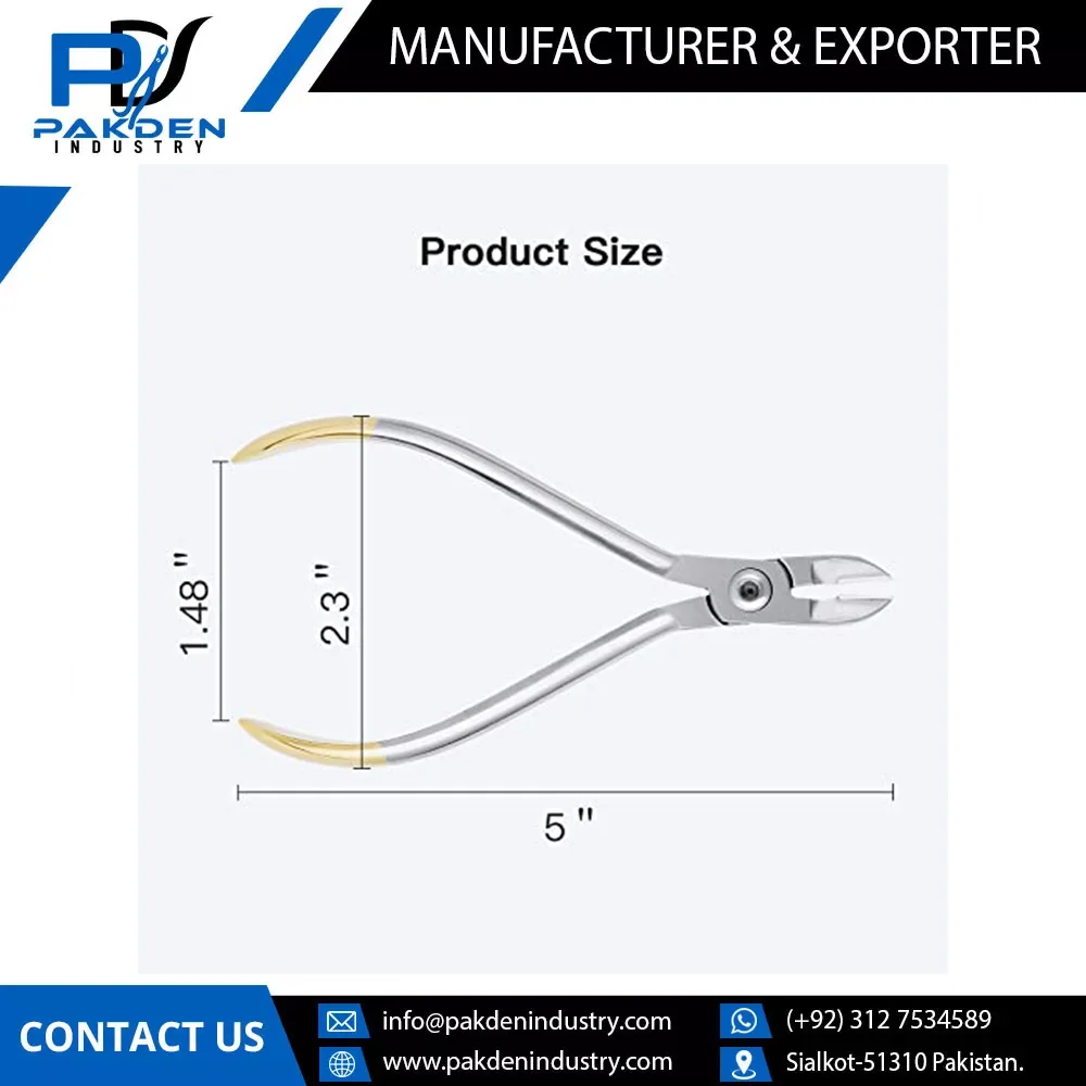 Pakistan Best quality Stainless steel dental instruments durable Wire Cutter Pliers For Sale / Cheap Price Wire Cutter Pliers