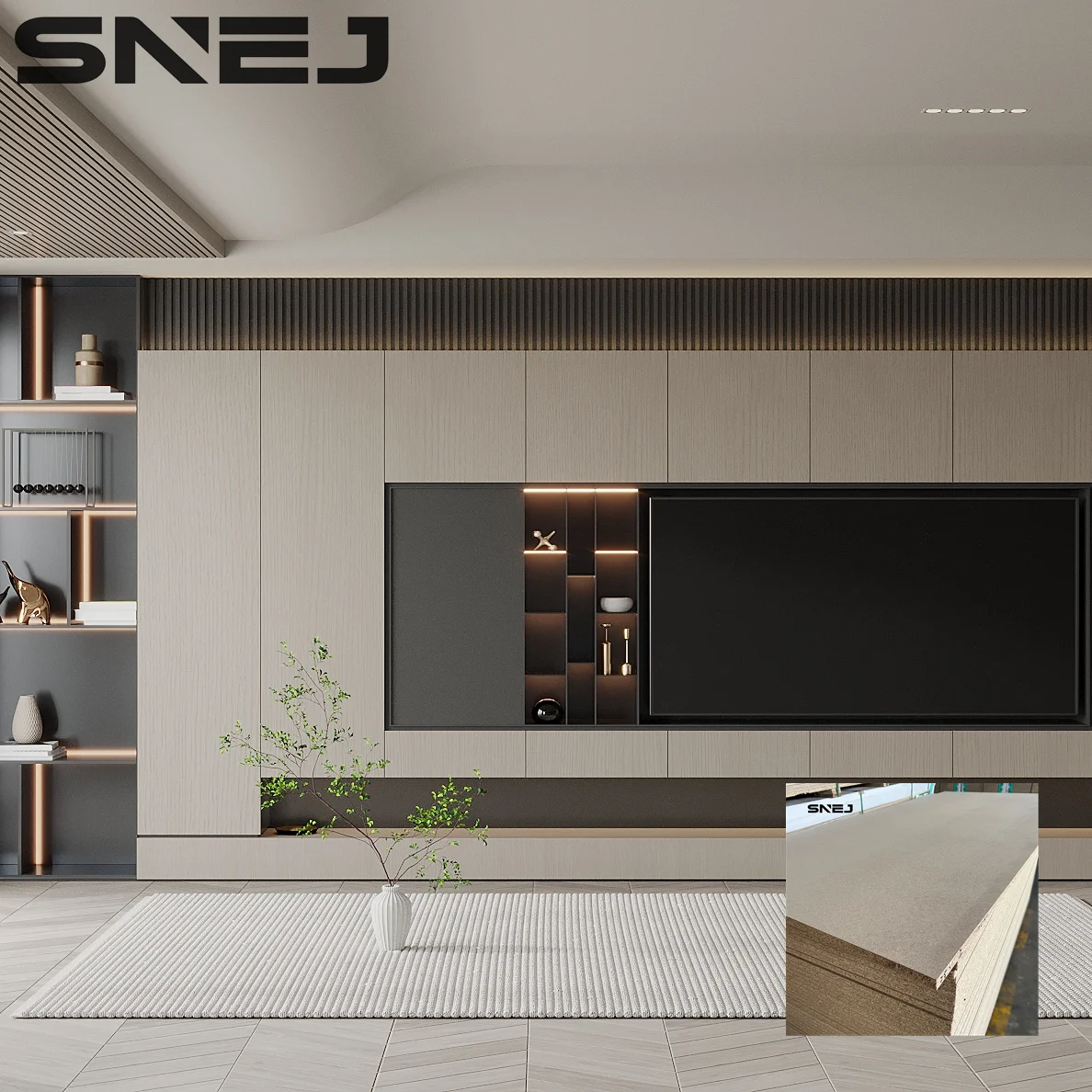 SNEJ Factory Outlet OSB Board Can be Used as Wall Panel 1200*2400*18mm Customized OSB Panel Wooden OSB Board