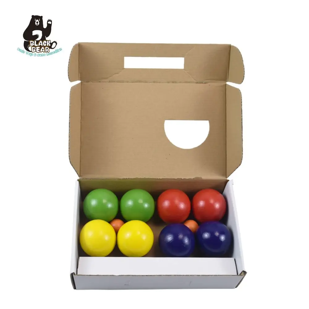 Custom Printed Upmarket Quality Lawn bocce game set