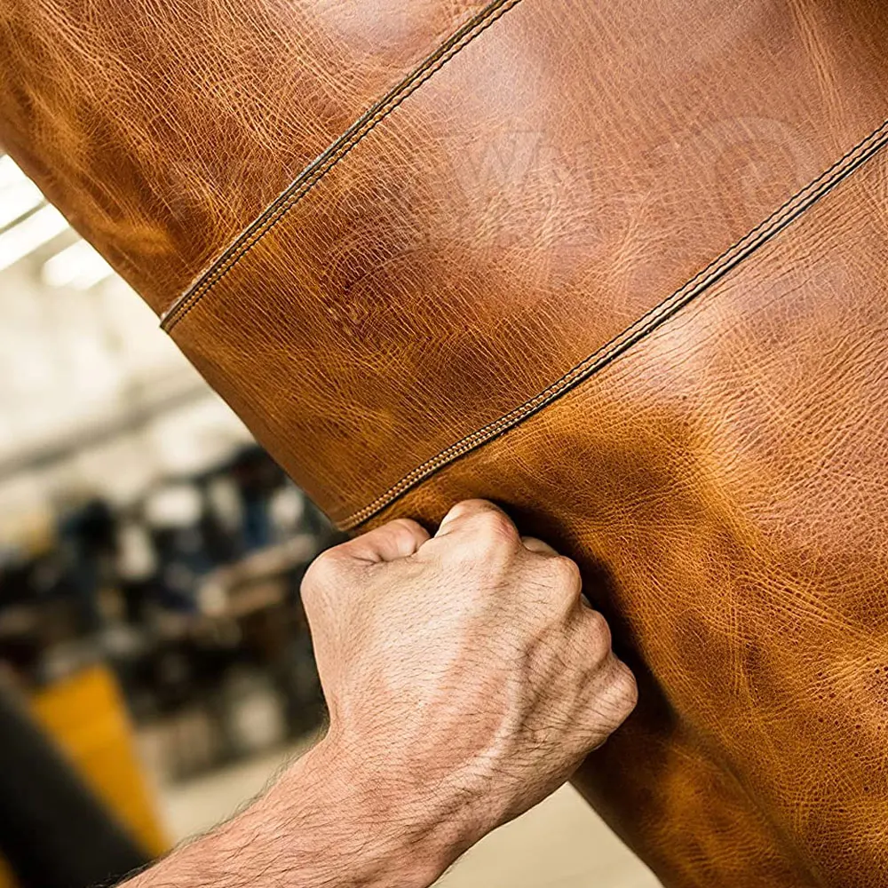 High Quality real leather  Exercise Sandbag Best Design Wholesale Punching Bags for Sale