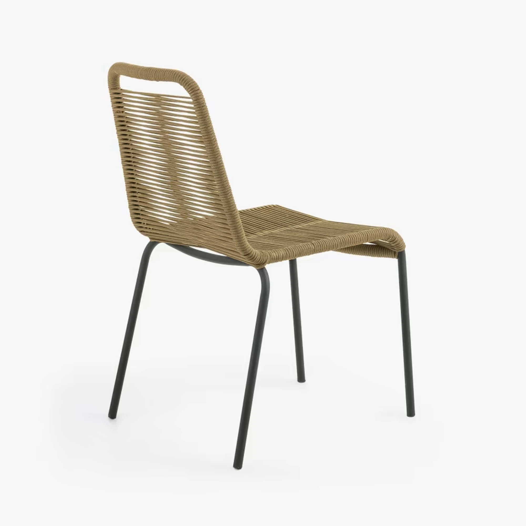 Outdoor Set Dining Table Aluminum With Rope Chair Best Quality - Alena