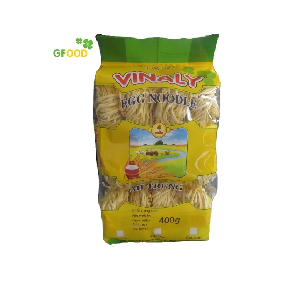 Best Egg noodle  Top selling High quality Egg noodle 1.2M (round cake) Single package manufacturer Viet Nam