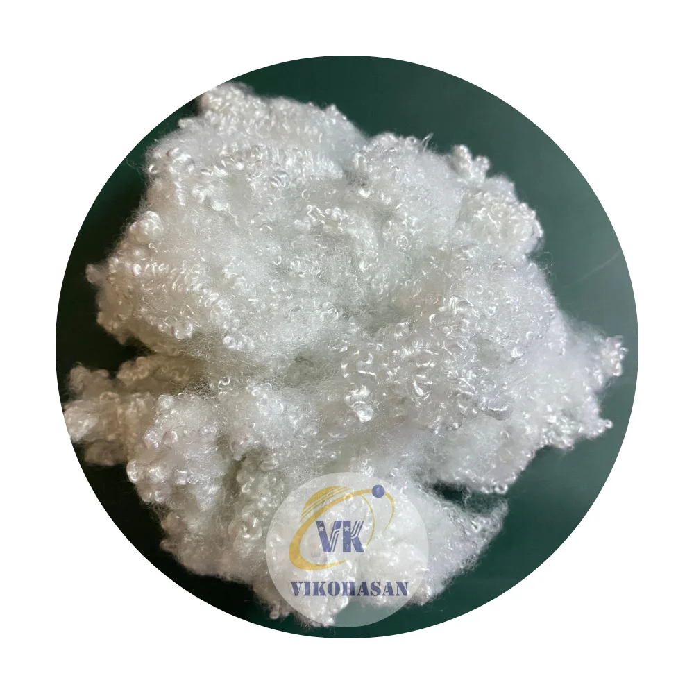 For Sales Polyester Staple Fibers 4D HCS 100% Recycled Hollow Conjugated Fibres VIKOHASAN Manufacturer and Synthetic Fiber