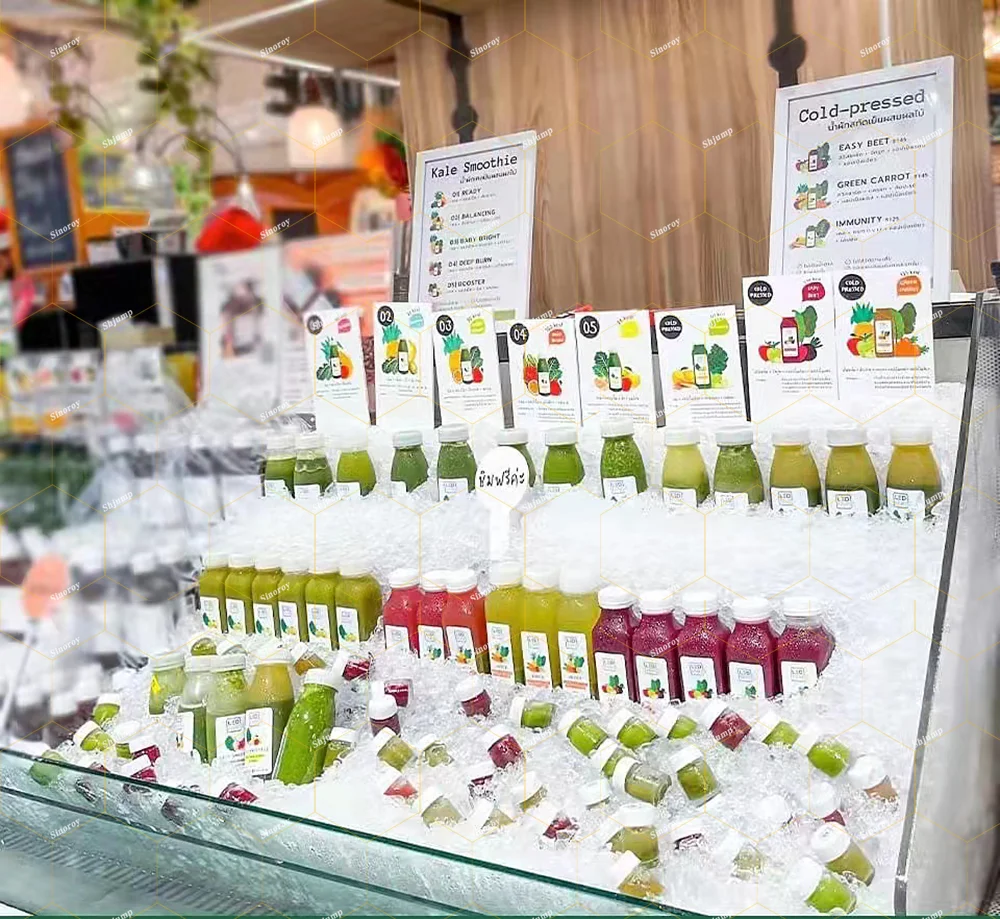 Industrial Fruit ice cream fruit smoothie milk processing line and machines