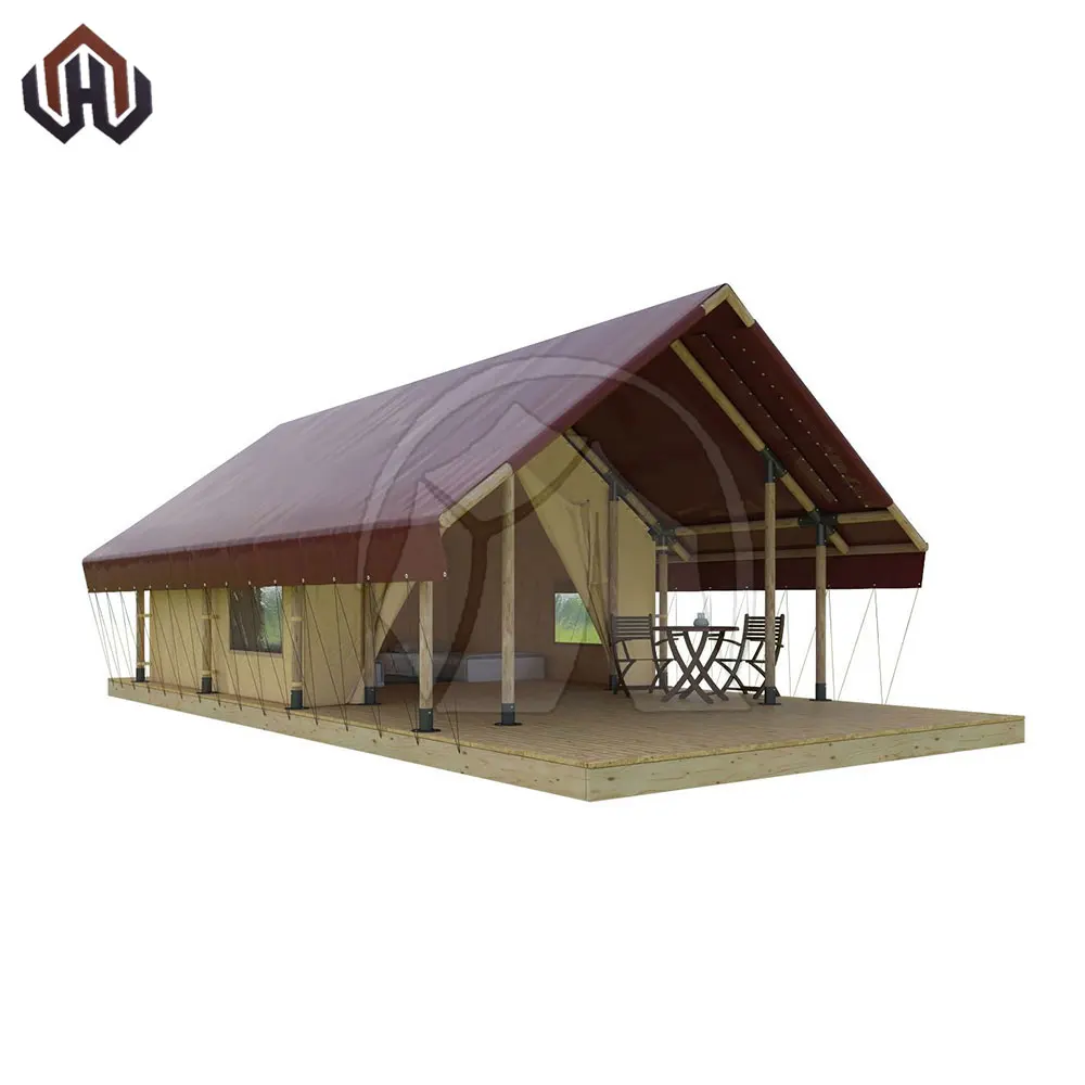 Canvas Camping Tent Customize Size and Color Safari Tent Desert Outdoor Camping Tents