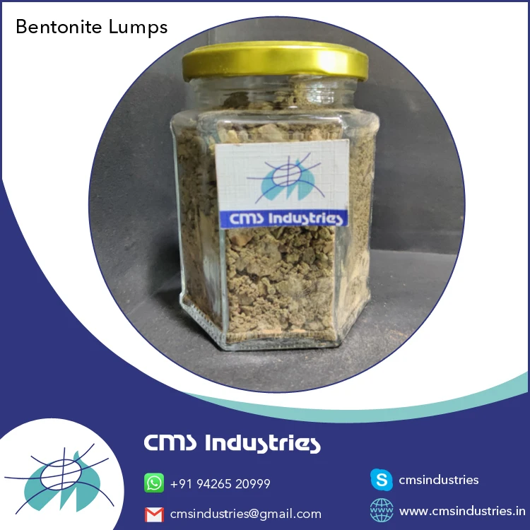 Specialized Wholseller and Supplier API 13A Section 11 Oil Drilling Bentonite Lumps